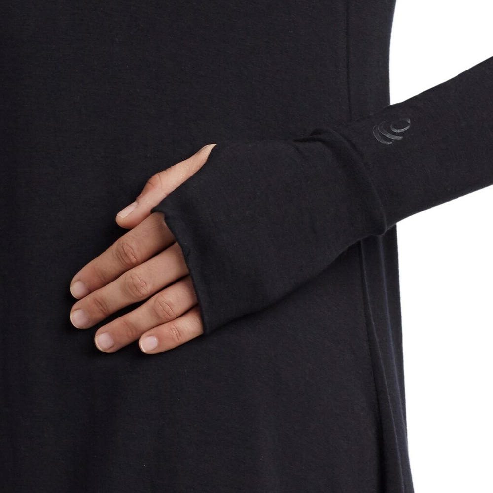 Cuddl Duds Long Sleeve Cowl Tunic Size S - Picture 3 of 6